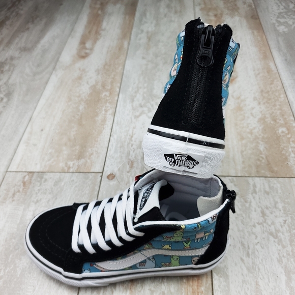 Vans SK8-Hi Zip Llamas Delphinium - Picture 6 of 9